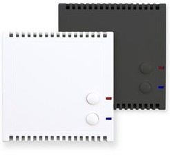 KNX temperature / VOC sensor, SK30-TC-VOC-PB white, 2 inputs, potential free, white, Ref. 30513371