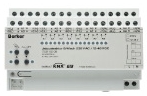 Shutter actuator 8gang 230 V AC / 4gang 12-48 V DC manual, status, RMD light grey