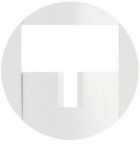 Cover for KNX protection module (polar white)