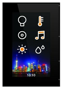 Smart Touch - 4.3- color resistive touch screen, vertical