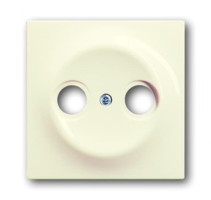 Cover plate As cover for standard Radio/TV/SAT socket outlets. 