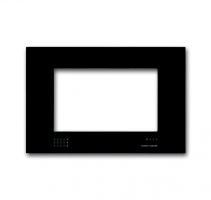 DESIGN FRAME FOR BUSCH-COMFORTTOUCH, GLASS BLACK