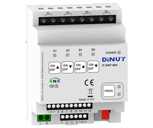 4-CHANNEL SWITCHING/BLIND ACTUATOR - IT KNT 004