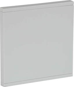 KNX push button 2 rockers, without status, serie ORIA, gray, Ref. INT-OS1-030000