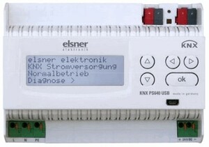 KNX PS640 USB: without bus functions. With USB interface.