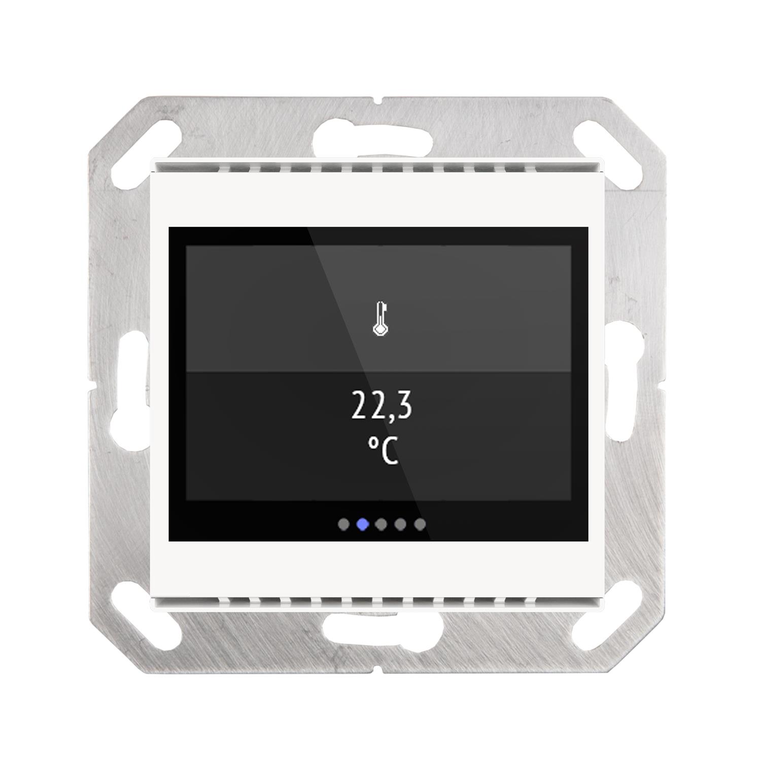 Room controller Cala Touch KNX T with temperature sensor