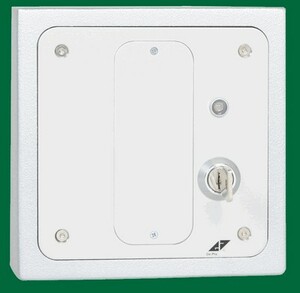 KNX / EIB control panel with an LED, key switch surface,On-wall mounting
