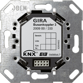 KNX/EIB bus coupler 3 with external sensor