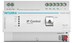 KNX visualization, with IP interface, DIN rail, Ref. ITR850-0001