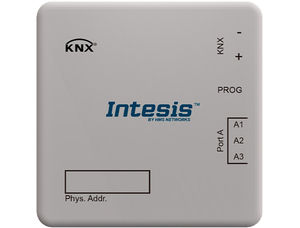 KNX Modbus 100 points / master / RTU gateway, Ref. INKNXMBM1000100