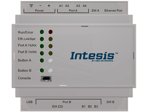 Modbus master / TCP DALI / DALI 2 compatible lighting gateway, Ref. INMBSDAL1280200