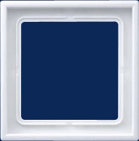 Quintuple frame, serie LS PROGRAMME, alpine white, Ref. LS 985 WW