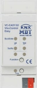KNX visualization, DIN rail, serie VisuControl, Ref. VC-EASY.02