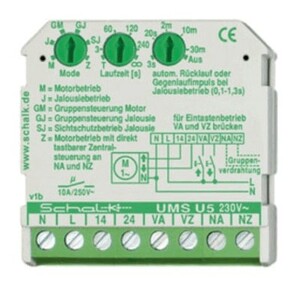 UMS U5 (230V AC), open / close control 230V AC 2 NO contact 10A