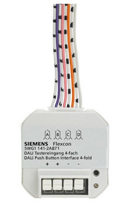 Siemens DALI pushbutton input 4-fold