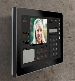 aluna-VI - 10`` Multi-touch display, 1280x800, intallation on the wall